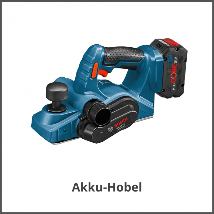 Bosch Akku-Hobel