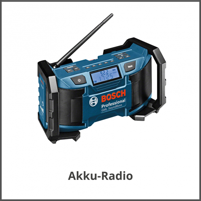 Bosch Akku-Radio