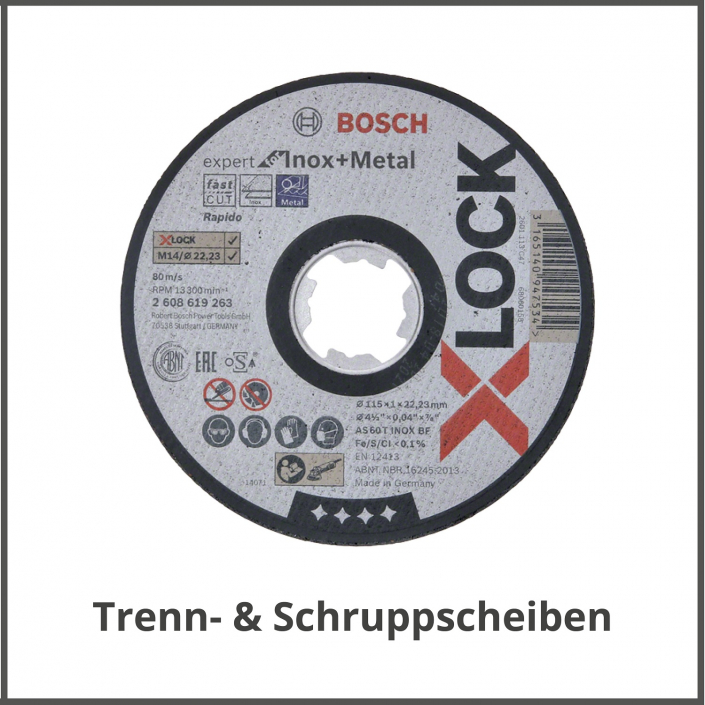 Bosch Trenn-Schruppscheiben